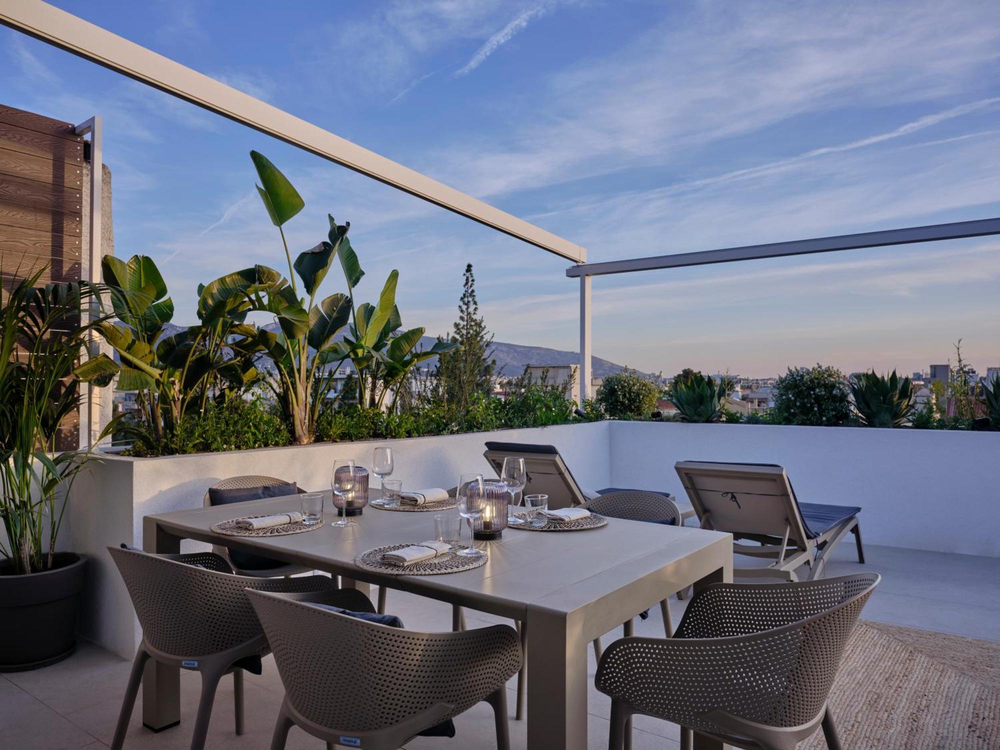 Bond Smart Living Suites Athén Kültér fotó